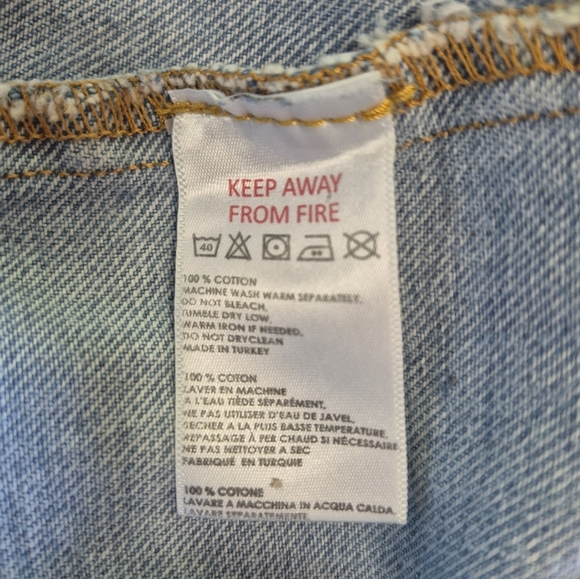 BDG blue festival party sorority bar pop Y2K Urban Outfitters Denim Mini Skirt - Picture 10 of 14